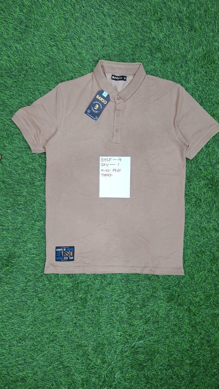 BARSO SOLID MENS POLO SHIRT TURKY